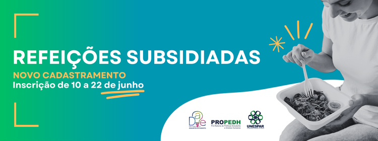 Refeições Subsidiadas 2025