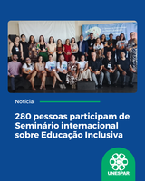 O evento integra as atividades do Profei e, neste ano, foi organizado pela Unespar