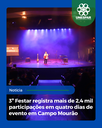3º Festar registra mais de 2,4 mil participações em quatro dias de evento em Campo Mourão