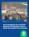 Aula inaugural de cursinho popular da Unespar marca início de projeto de extensão
