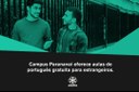 Aulas de Português para estrangeiros no campus Paranavaí