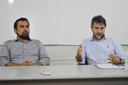 Diretor do campus de Campo Mourão e reitor conduziram o debate no campus de Campo Mourão