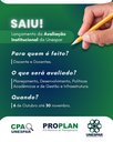Avaliação Institucional já está disponível