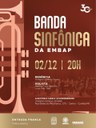 Banda sinfônica da Unespar inicia dezembro com apresentação gratuita