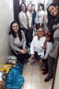Público contribuiu com a doação de alimentos que foram repassados para a Casa de Repouso Luz Divina
