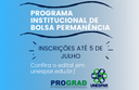 Bolsa Permanência: inscrições até domingo, 05 de julho