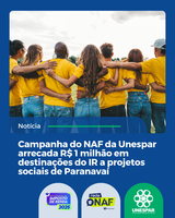 Valor representa 19,48% do potencial de destinação identificado para o município no ano-calendário 2024