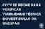 CCCV se reúne para verificar viabilidade técnica do vestibular da Unespar