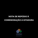 Nota de repúdio 