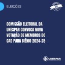 Comissão Eleitoral da Unespar convoca nova votação de membros do CAD para biênio 2024-25jpg