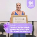 Diretora do campus de Paranavaí recebe homenagem da Câmara do Município