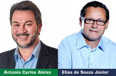 Carlos Aleixo e Elias Junior concorrem ao cargo de reitor da Unespar