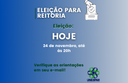 Confira seu e-mail com as instruções para votação eletrônica