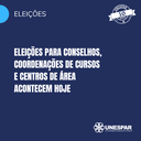 Eleições para conselhos, coordenações de cursos e centros de área acontecem hoje.png