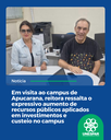 Em visita ao campus de Apucarana, reitora ressalta o expressivo aumento de recursos públicos aplicados em investimentos e custeio no campus Em visita ao campus de Apucarana, reitora ressalta o expressivo aumento de recursos públicos aplicados em investimentos e custeio no campus