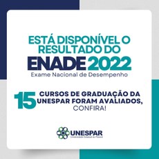 Enade divulga resultado de avaliação de cursos e Unespar avança —  Universidade Estadual do Paraná