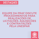 Equipe da PRAF discute procedimentos para realizações de licitações, aquisições e contratações pela Unespar (2).png