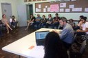 Reitor também teve conversa com estudantes em União da Vitória