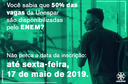 Estudantes que desejam ingressar na Unespar pelo SiSU têm até sexta-feira para se inscreverem no Enem