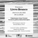 Cartaz exposição "Livro Branco" Cartaz exposição "Livro Branco"