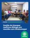 Gestão da Unespar reafirma diálogo em reunião com Sindunespar