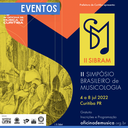 II Simpósio Brasileiro de Musicologia acontece entre 4 e 8 de julho