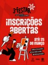 Inscrições abertas para 3º Festar