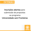 Inscrições abertas para submissão de propostas ao programa Universidade sem Fronteiras.png