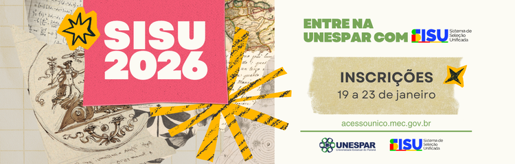 Inscrições do SiSU estão abertas com 852 vagas na Unespar