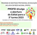 Inscrições para Mestrado Profissional em Educação Inclusiva encerram dia 9 de janeiro Inscrições para Mestrado Profissional em Educação Inclusiva encerram dia 9 de janeiro