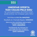 Inscrições para SiSU iniciam dia 15 de fevereiro; Unespar oferta 1520 vagas