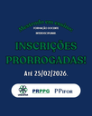 PPIFOR prorroga inscrições