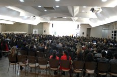 Palestra de abertura contou com cerca de 900 participantes