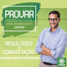 Aprovados devem realizar matrícula nesta quarta, 28