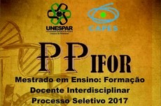 Programa de mestrado recebe inscrições até 14 de novembro