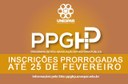 Inscrições prorrogadas!