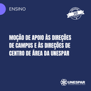 Moção de Apoio às Direções de Campus e às Direções de Centro de Área da Unespar 