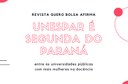 Mulheres na docência: Unespar é segunda das públicas do Paraná com mais professoras