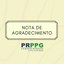 Nota de agradecimento da PRPPG