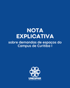 Nota Explicativa sobre demandas de espaço para o Campus de Curitiba I