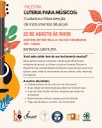 Palestra ensina cuidados com instrumentos musicais