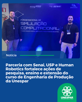 Dois docentes da Unespar evidenciaram a cooperação durante evento nacional de inovação industrial