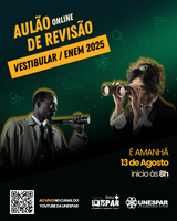 A atividade é aberta ao público e será transmitida pelo canal da Unespar no Youtube.