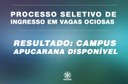 Matrículas dos candidatos com inscrições deferidas devem ser efetuadas nos dias 21 ou 22 de fevereiro