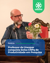 Professor da Unespar conquista bolsa CNPq de Produtividade em Pesquisa Professor da Unespar conquista bolsa CNPq de Produtividade em Pesquisa