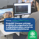 Projetek Unespar entrega projetos de engenharia civil e arquitetura para campi da instituição e prefeituras Projetek Unespar entrega projetos de engenharia civil e arquitetura para campi da instituição e prefeituras