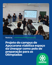 Projeto do campus de Apucarana viabiliza espaço da Unespar como polo de preparação para as Olimpíadas