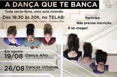 A Dança que te Banca começa nesta sexta-feira com dois encontros agendados