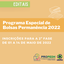 Propedh abre inscrições para a 2ª fase do Programa Especial de Oferta e Concessão de Bolsas Permanência