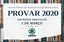 Provar 2020: inscrições abertas